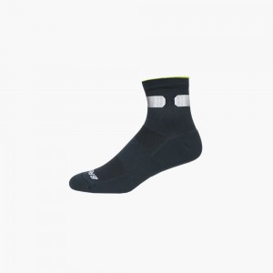 Calzini Donna Brooks Carbonite Sock Bianche | 062159-DYG