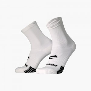 Calzini Donna Brooks Ghost Lite Crew 2-Pack Bianche | 163897-WVE