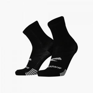 Calzini Uomo Brooks Ghost Lite Crew 2-Pack Nere | 046581-GZB