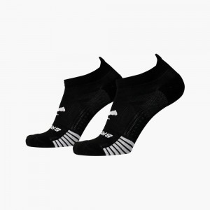 Calzini Uomo Brooks Ghost Lite No Show 2-Pack Nere | 034692-RKD