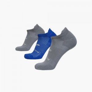 Calzini Uomo Brooks Run-In No Show 3-Pack Blu Reale | 326074-OQG