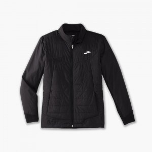 Capispalla Uomo Brooks Shield Hybrid Jacket 2.0 Nere | 852947-IEV