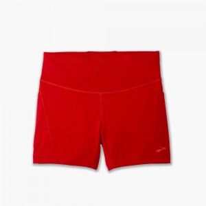 Pantaloncini Donna Brooks Spark 5 Short Tight Salsa | 692013-KTX