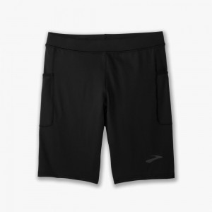 Pantaloncini Uomo Brooks Source 9 Short Tight Nere | 876102-MYE