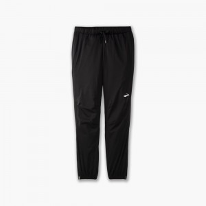 Pantaloni Uomo Brooks High Point Waterproof Pant Nere | 893102-PLJ