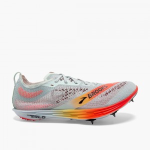 Scarpe Racing Donna Brooks Hyperion Elite LD Blu Corallo Arancioni | 092154-BKR