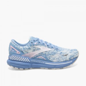 Scarpe Running Strada Donna Brooks Adrenaline GTS 23 Blu Rosa | 509683-UVD