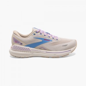 Scarpe Running Strada Donna Brooks Adrenaline GTS 23 Bianche | 126380-DSJ