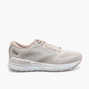Scarpe Running Strada Donna Brooks Ariel GTS 23 Grigie Bianche Marroni | 173264-SEB