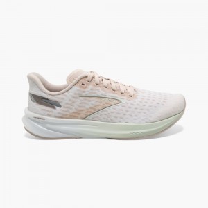 Scarpe Running Strada Donna Brooks Hyperion Grigie Blu Bianche | 705863-FWL