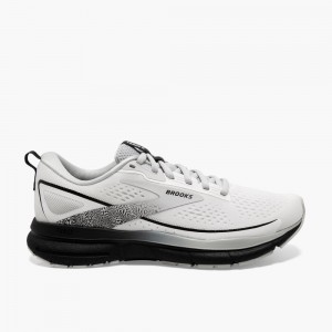 Scarpe Running Strada Donna Brooks Trace 3 Bianche Nere | 092815-FRI