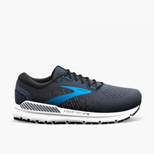 Scarpe Running Strada Uomo Brooks Addiction GTS 15 Nere Blu | 403687-JXG