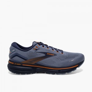 Scarpe Running Strada Uomo Brooks Ghost 15 Blu Marino | 609527-IDN