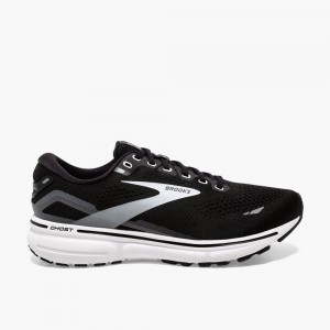 Scarpe Running Strada Uomo Brooks Ghost 15 Nere Bianche | 976158-NVH