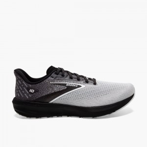 Scarpe Running Strada Uomo Brooks Launch 10 Nere Bianche | 642975-HNP