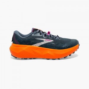 Scarpe Trail Donna Brooks Caldera 6 Argento Grigie | 536874-SZK