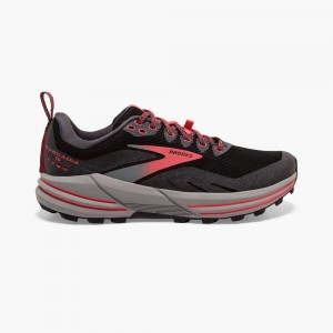 Scarpe Trail Donna Brooks Cascadia 16 GTX Nere Corallo | 734180-TIC