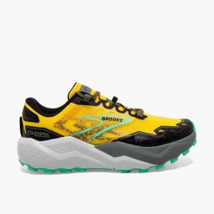Scarpe Trail Uomo Brooks Caldera 7 Lemon Nere | 719304-FTH