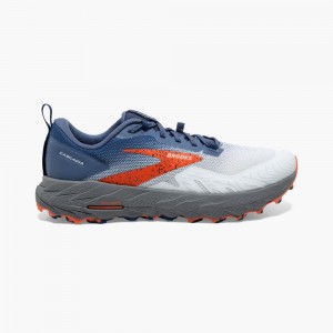 Scarpe Trail Uomo Brooks Cascadia 17 Blu Blu Marino | 182947-HPW