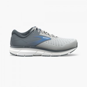 Scarpe da Passeggio Donna Brooks Dyad 11 Grigie Bianche Blu | 915628-XNW