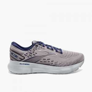 Scarpe da Passeggio Uomo Brooks Glycerin 20 Grigie Blu | 049158-DSG