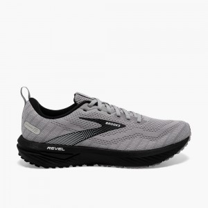 Scarpe da Passeggio Uomo Brooks Revel 6 Grigie | 364251-SQY