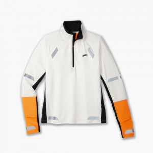 Top Donna Brooks Run Visible 1/2 Zip 2.0 Nere | 236451-HKE